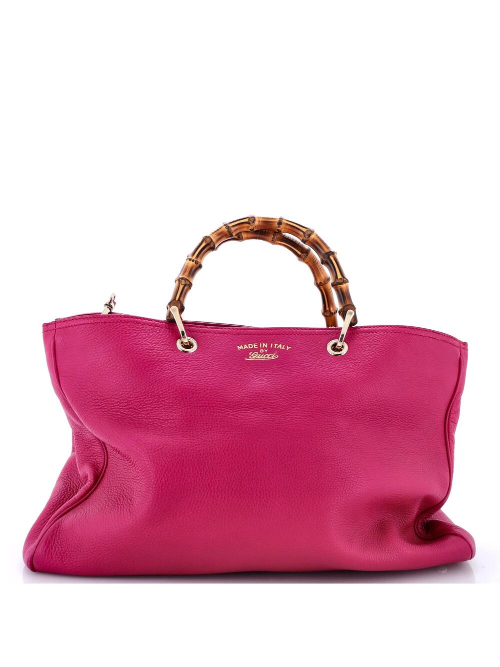 Gucci Bamboo Shopper Tote Leather Large #345197G96B